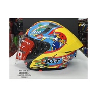 READY STOCK HELMET KYT TTR JET MERDEKA 67 LIMITED EDITION DOUBLE VISOR