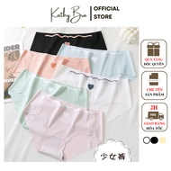 Q18 [HOT DEAL] Combo 10 Quần Lót Su Tim KATHY BRA Chất Su Mát Không Đường May Nhiều Màu Đáy Kháng Kh