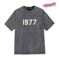 [250 GSM FABRIC] Essential 1977 Unisex Short Sleeve T-shirt Local Brand Unim Store 100% High Quality