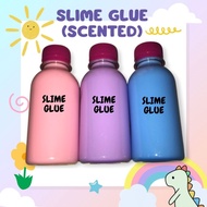 Slime Glue Berwarna & Berbau Wangi (Scented) | Gam Slime Kanak-Kanak | Pink, Purple, Blue, White