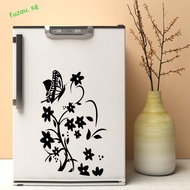 FUZOU Butterfly Rattan Sticker, DIY Butterfly Butterfly Refrigerator Sticker, Wall Mural Rattan Carv