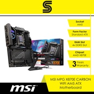 MSI MPG X870E Carbon WiFi AM5 ATX Motherboard