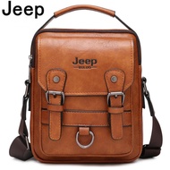 Jeep buluo กระเป๋าถือ หนังวัวแท้ ขนาดใหญ่ สําหรับผู้ชาย