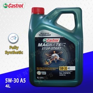 Castrol MAGNATEC STOP-START SAE 5W-30 Fully Synthetic Motor Oil 4L (gas/diesel)