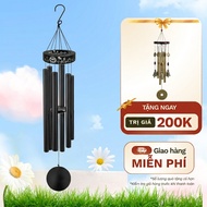 Feng shui wind chimes with high-quality bass meditation music 1m3, 432Hz therapeutic balcony hanging
