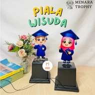Custom Acrylic Graduation Trophy - Award Trophy