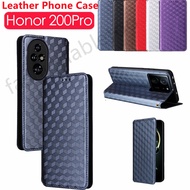 Flip Leather Phone Case For Honor 200 pro Lite Smart 200pro 200Lite Honor200 pro Honor200pro Honor20