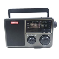 德生RP-307播放U盤TF卡藍牙音箱收音機原裝電池充電器線拉桿天線