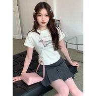 Forwarding A Cream White T-Shirt babytee Brand Stylist_Shop Top858 Fifth Avenue Tee Series by Stylis