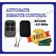 2206 REMOTE CONTROL 433MHz (4ch) for AUTOGATE