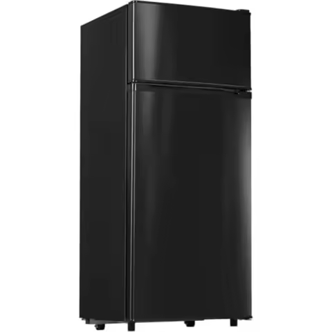 4.5 Cu.Ft Mini Fridge with Freezer Small Fridge with 2 Doors for Office Kitchen Dorm and Bedroom Min