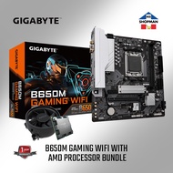 AMD Ryzen AM5 7500F/7600x/7700/7800x3d/8400F/9600X +Gigabyte B650M Gaming Wifi DDR5 Motherboard