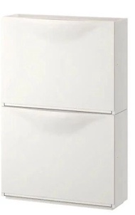 IKEA TRONES ตู้เก็บรองเท้า ตู้เก็บของ ชิ้นละ พร้อมสกรูพุก บรรทัด ikea 52x18x39 ซม.