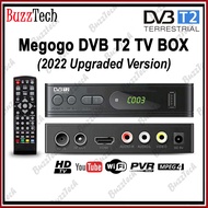 BuzzTech MYTV decoder Megogo DVB T2 Digital Decoder Receiver Support all Malaysia Channels TV Receivers