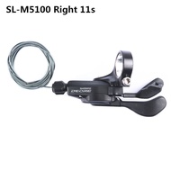 SHIMANO DEORE SL M5100 Shifter Rapidfire Plus จักรยานเสือภูเขา2/11ความเร็ว M5100 Clamp Band Shift Le