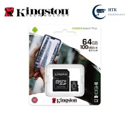 เมมโมรี่การ์ด MicroSD kingston 64G 100M