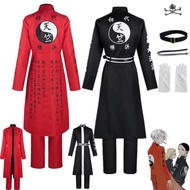 Anime Tokyo Revengers Izana Kurokawa Rindo Haitani Cosplay Black Red