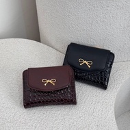Wallet Wanita MESHA WALLET Croco Folding Wallet Kivirose_id