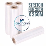 Stretch FILM 20CM X 250M PLASTIC WRAPPING PLASTIC WRAP (Unit)!!