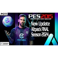 (PC GAME) PES 2015 + PATCH NEW SEASON 2024 - DVD,PENDRIVE