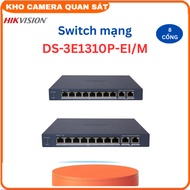 Bộ chia HIKVISIONSWITCH POE HIKVISION DS-3E1310P-EI/M Switch quản lý PoE 8 Ports -Kho camera