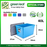 Green Leaf Corporation Sdn Bhd , Storage Box 40L With 6 Wheels (54cm x 37cm x 32cm) G-612, Sokong be