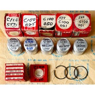 Honda 50CC C100/CA100/C102/CA102/C105/C110 Piston + Ring Set (001) Japan Part