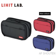 LIHIT LAB Pen Pencil Case - Book Type Triple