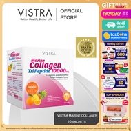 VISTRA MARINE COLLAGEN 10000 MG ORANGE PINEAPPLE 12G 10PC