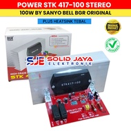in stock Power KIT STK 417-100 BY SANYO STEREO 100W POWER AMPLIFIER KIT STK 417 100 100W 100 WATT W 