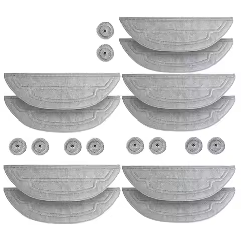 AA81-Mop Cloths For Roborock S8 Maxv Ultra G20s Robot Vacuum Cleaner Replaceable Parts Washable Clea