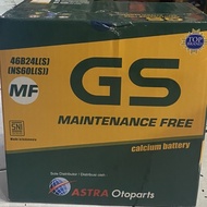 Dry Car Battery Gs Mf 46B24Ls Ns60Ls Vios Yaris 12V 45A