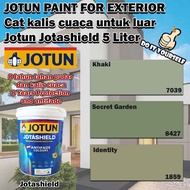 Jotun Jotashield Paint 5 Liter Khaki 7039 / Secret Garden 8427 / Identity 1859