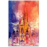 London and Paris To Prague Paradise Canvas Art Poster and Wall Art Picture Print Modern Family Bedro