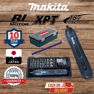 【In-stock】100% Original Japan Makita electric drill 106pcs Cordless Electric Screwdriver Drill Rechargeable Cordless Screwdriver Drill