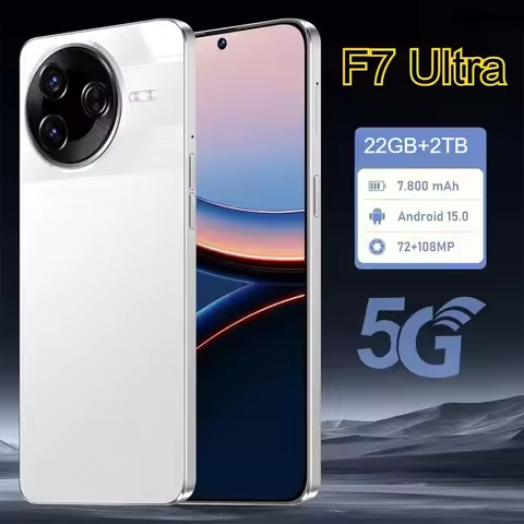 HOT New F7 Ultra Original 7.3 HD Global Edition Original Smart 22GB+2TB 5G Dual Card 7800mAh Battery