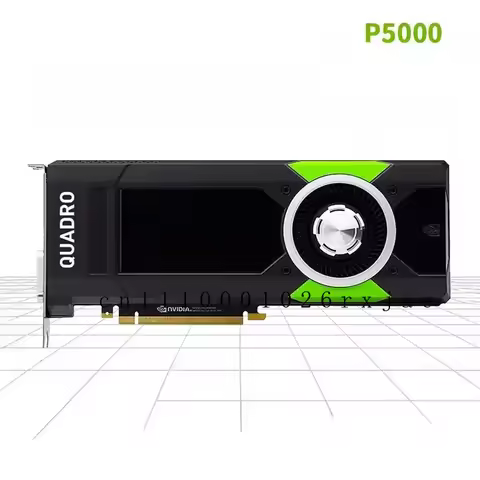 Original For NVIDIA Quadro P5000 16GB Professional Graphics Card 4K Video Editing 3D Modeling Video 