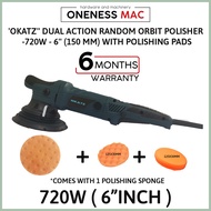 OKATZ DUAL ACTION RANDOM ORBIT POLISHER -720W - 6 (150 MM)