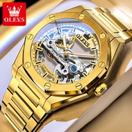 OLEVS 6742 OLEVS New Style Business Automatic Men's Mechanical Watch Hollow Water Luminous Men's Wat