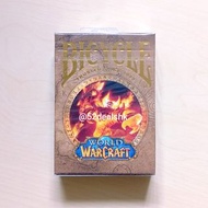 全新美國Bicycle啤牌World of Warcraft Playing Cards 魔獸世界撲克牌cardistry 花切 poker magic 紙牌遊戲 桌遊 party game 德州撲克