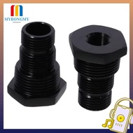 MYRONGMY 2Pcs Suppressor Adapter, Aluminum Black Oil Filter, Oil Filter Suppressor Adapter Male 13/1