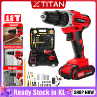 XTITAN Cordless Impact Drill 188VF 3 Mode 2 Speed Rechargeable Cordless Drill Impact Electric Screwdriver  Drill Machine 1 year warranty