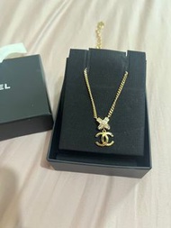 Chanel 金色雙C項鍊