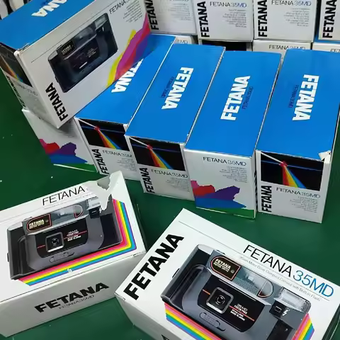 35NF Reusable Non Disposable Replaceable Film Camera New FETANA 35mm Film Camera Flash 135 Film Came