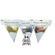 Glitter Happy Birthday Banner Happy Birthday Banner/ Happy Birthday Glitter Banner