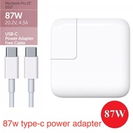 AirsFish 87W Macbook USB-C Power Adapter Replacement Charger Adapter for Apple Macbook 15 inch with