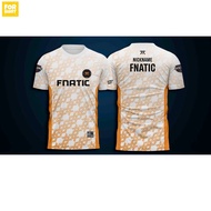 Forshirt. Fnatic Championship New Jersey T-shirt (free custom nickname)