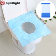 Universal Toilet Disposable Sticker Toilet Seat Cover Business Travel Stool Set