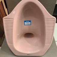 closet kloset jongkok ina maroon c-2 single bowl toilet - pink