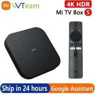 Global Version Suitable For Xiaomi Mi Box S 4K HDR TV Box Ultra HD 2G 8G WIFI Google Assistant BT Remote Streaming Media Player